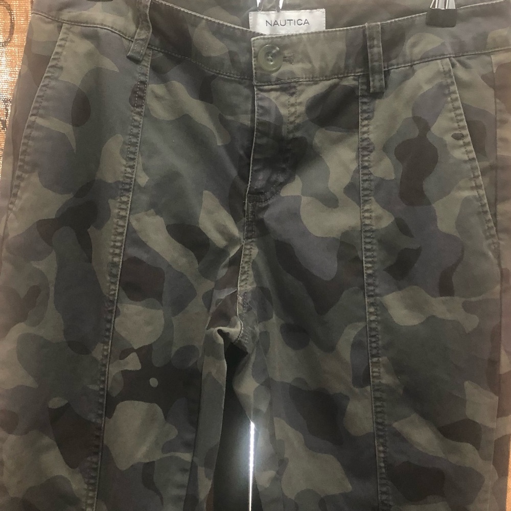 Nautica cute camouflage pants